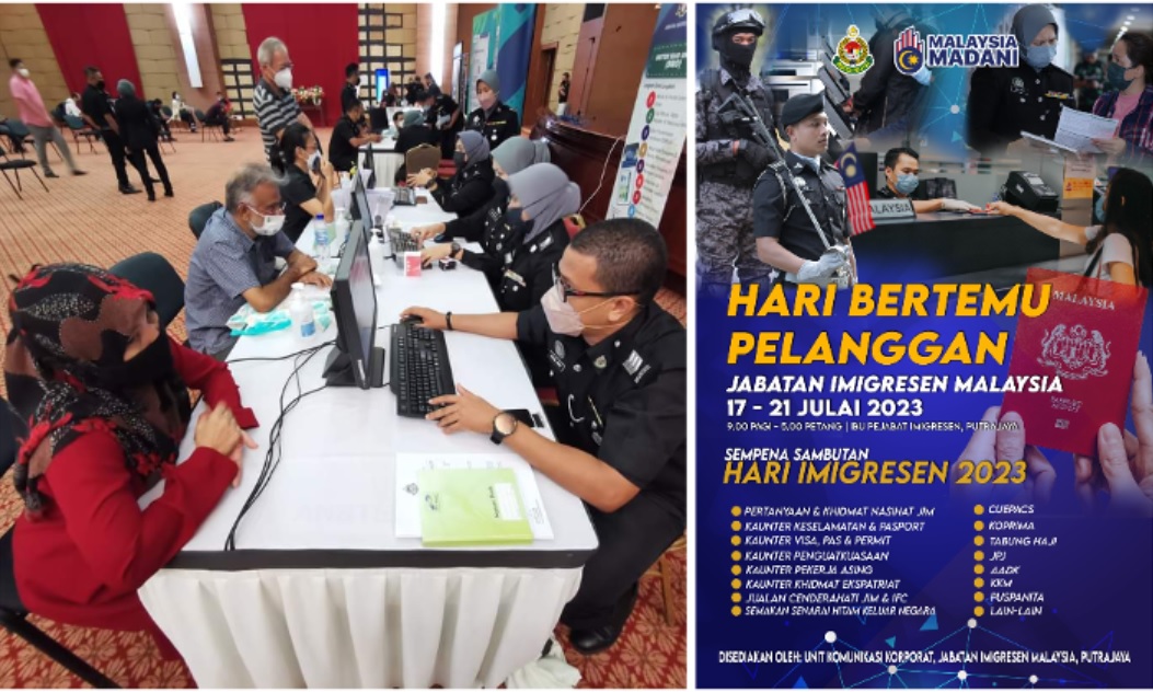 Orang Ramai Dijemput Hadir Hari Bertemu Pelanggan Jabatan Imigresen ...