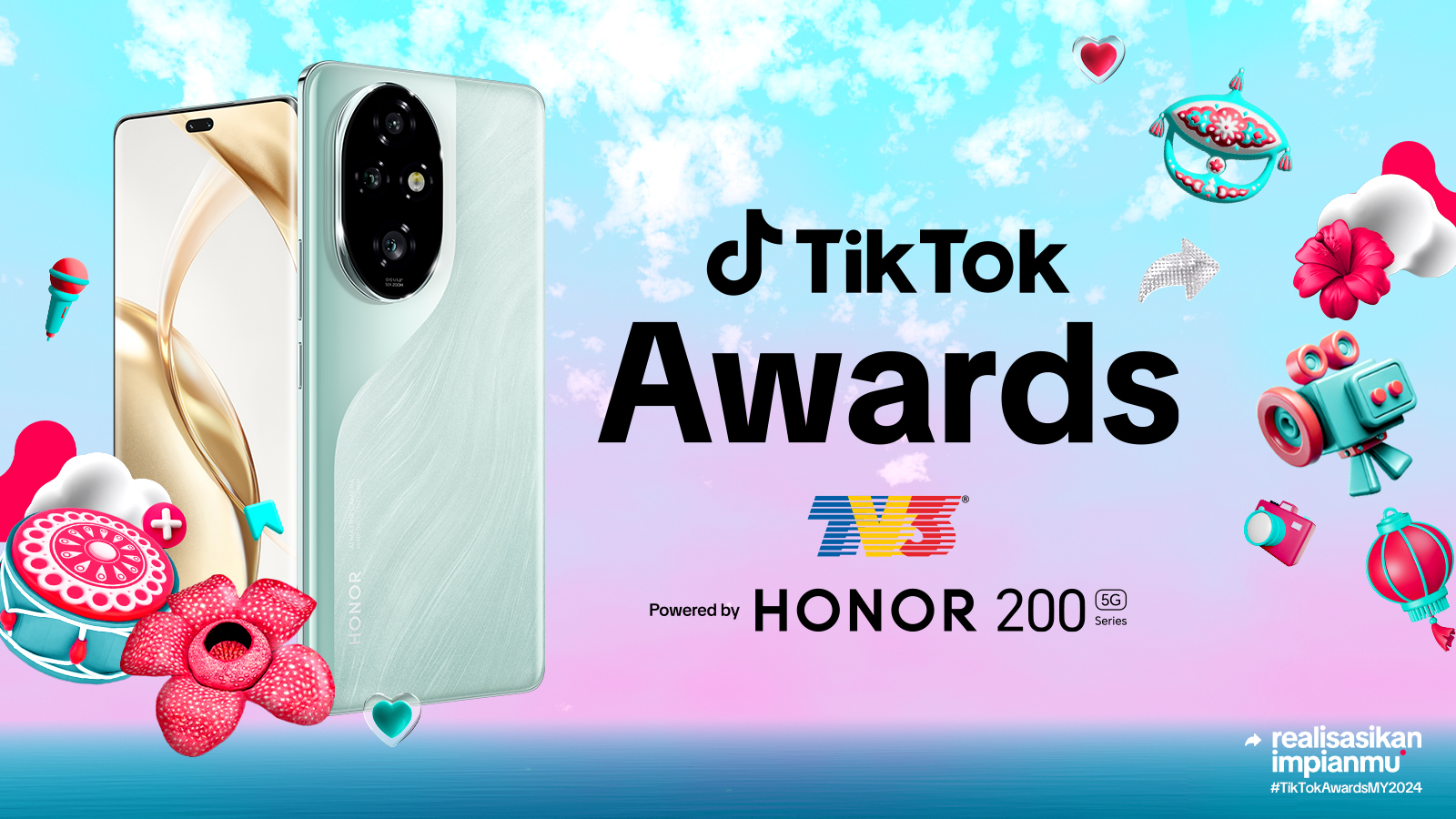 HONOR 200 Series X TikTok Malaysia Awards 2024 Suara.TV